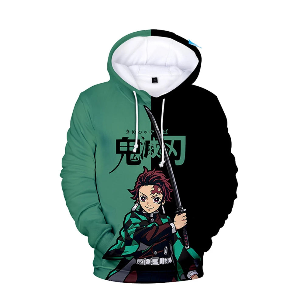 Demon Slayer Hoodie 3D Print Hoodies multiple designs