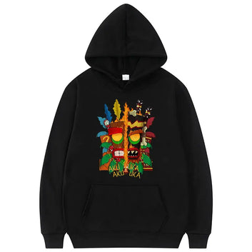 Game Crash Bandicoot Aku Aka Hoodie