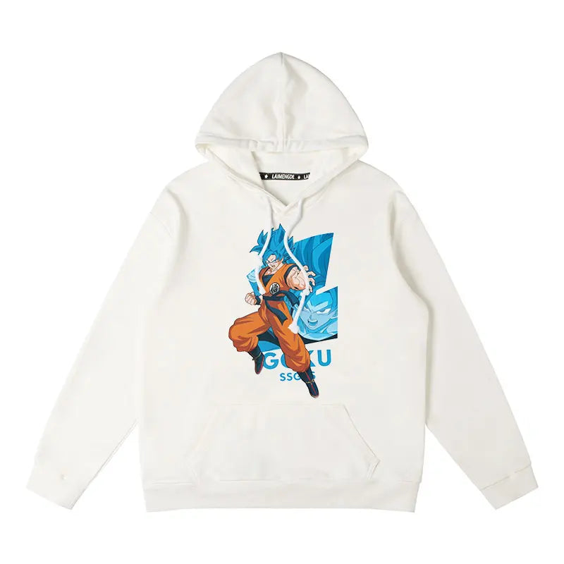 Anime Dragon Ball Hoodie SSGSS Goku