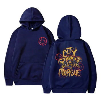 Rapper City Morgue Hoodie Music