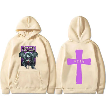 Heavy Metal Rock Black Ozzy Osborn hoodie music