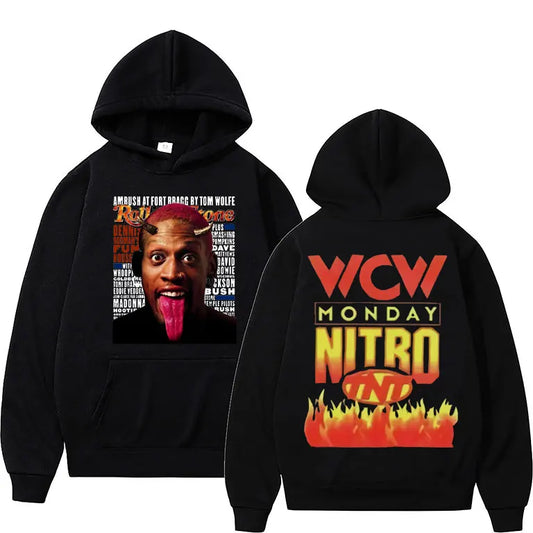 New Hot Dennis Rodman Hoodie Streetwear Rapper Hip Hop Men Women Basketball Boy Hoodies Regular Vintage Rocky Hoody Sweatshirt