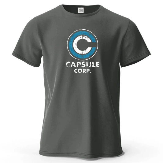 Anime Dragon Ball Capsule Corp T-shirt