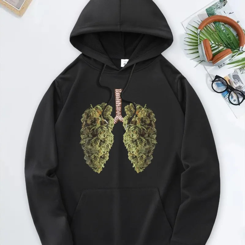 Funny Bud Lungs Hoodie
