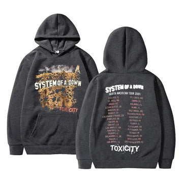 Rock Band System of A Down Toxicity Tour Hoodie music