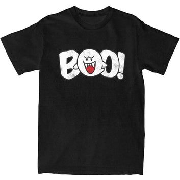 Boo Mario Game Funny T-shirt