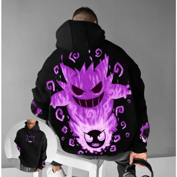 hoodie pokemon anime Gengar