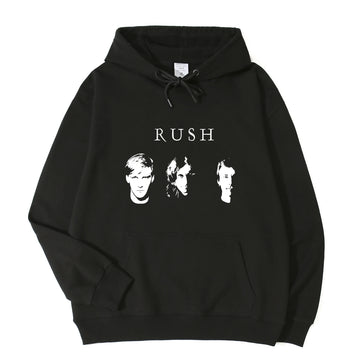 Rush Rock Band Hoodie Music Multiple Designs