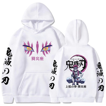 Anime Demon Slayer Hoodie Akaza