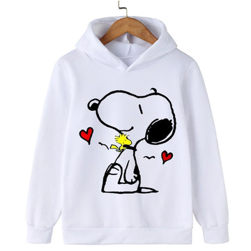 Cute Snoopy Hoodie Children Cartoon
