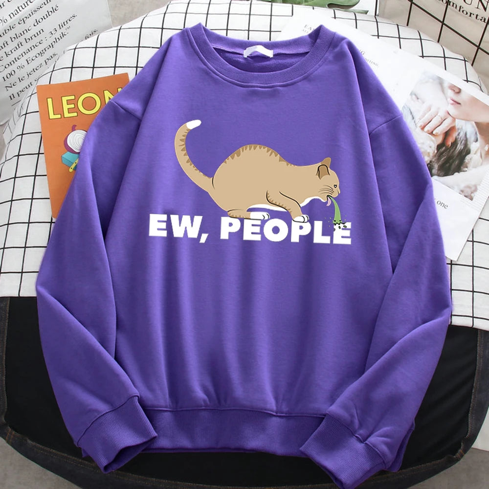 Funny Cat vomiting Ew People