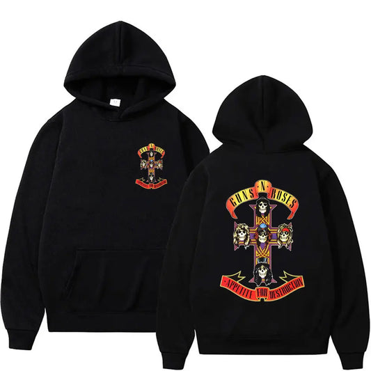 Rock Band Gun N Rose Hoodie Music
