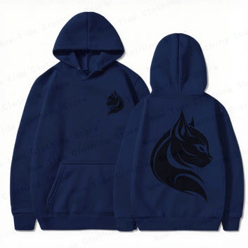 Black Cat Graphic Hoodie