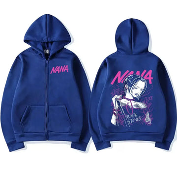 Anime Nana Osaki Zip Up Hoodie