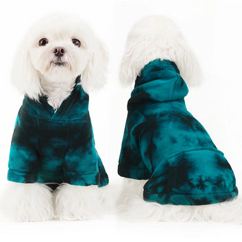 Vibrant Tie-Dye Hoodie Pet