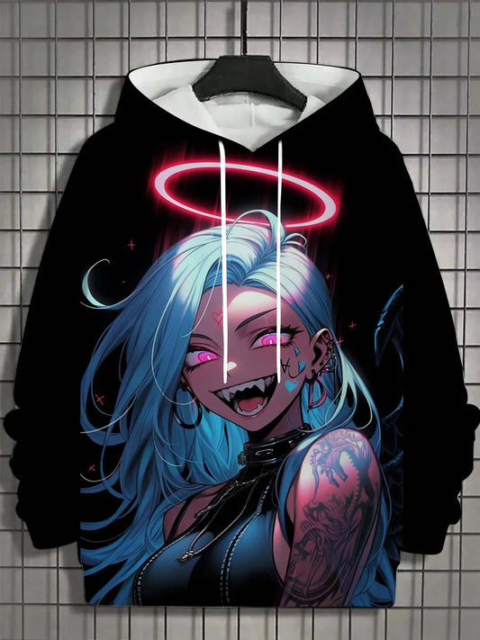 Cartoon Sexy Bad Girl  hoodie