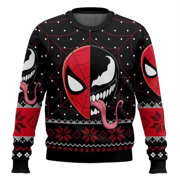 Marvel Christmas Sweater Comic Cartoon