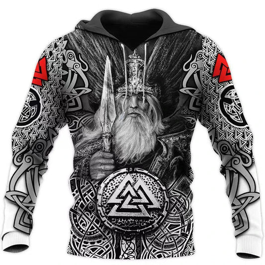 Vikings 3D Printed hoodie