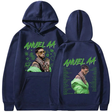 Rapper Anuel AA Hoodie Music