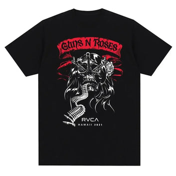 Guns N Roses Graphic Print T-Shirt Rock Band Multiple Designs