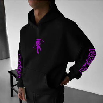 Pokémon Mewtwo Anime Hoodie Cartoon