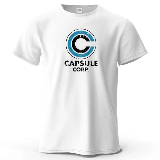 Anime Dragon Ball Capsule Corp T-shirt