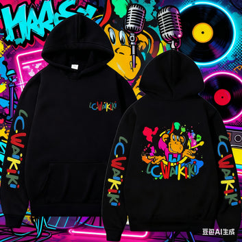 Lc Waikiki Monkey Hoodie Funny Cartoon