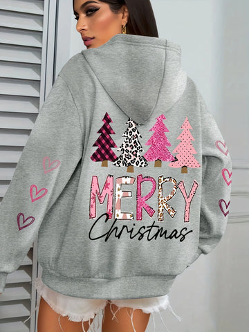 Merry Christmas And The Tree hoodie