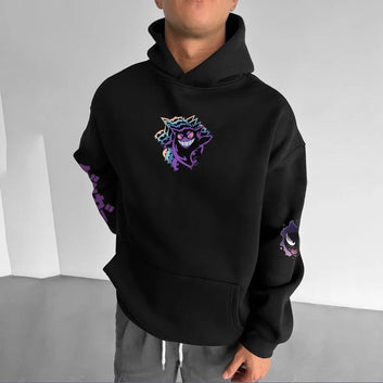 Pokemon Game Ghost Hoodie Cartoon Anime