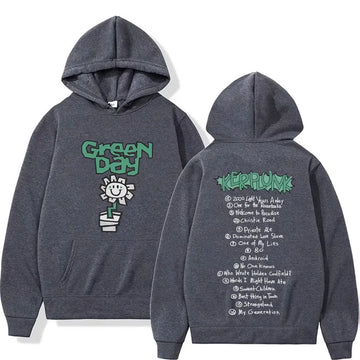 Green Day Hoodie Rock Band Music