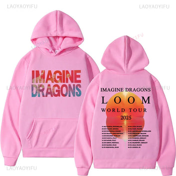 Imagine Dragons Band World Loom Tour Hoodie music