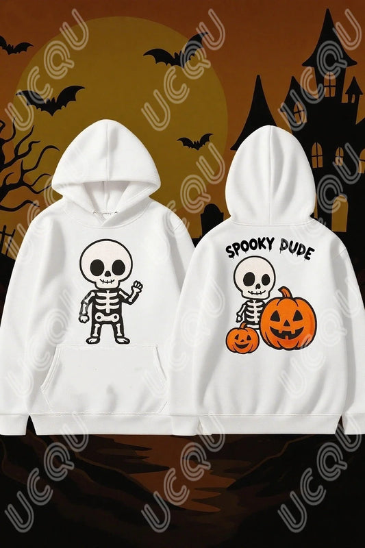 Halloween with Skeleton 