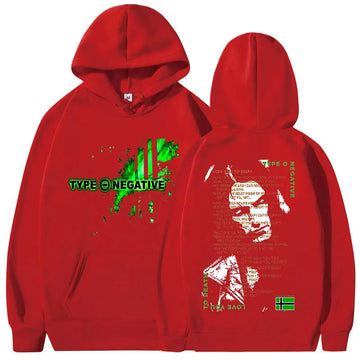 Type O Negative Hoodie Gothic Metal Rock Band Music