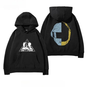 Daft Punk Rock Band Hoodie Music Multiple Designs