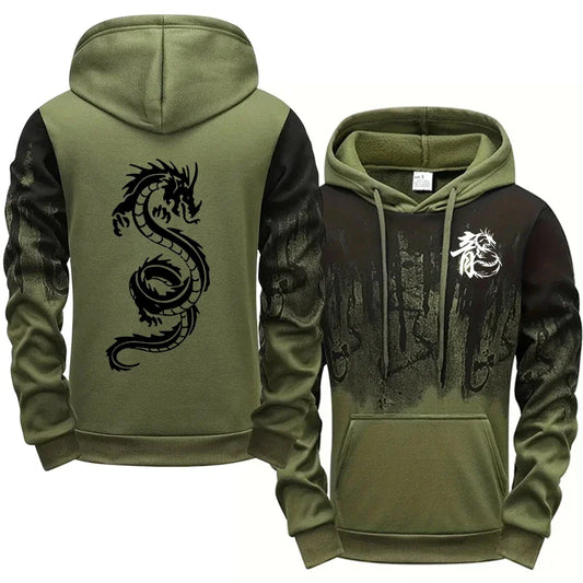 Dragon Printed Hoodie