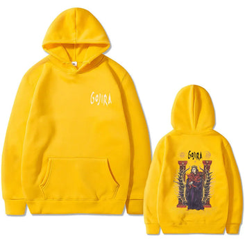 Metal Rock Band Gojira Hoodie Magma Sweatshirt Fortitude Hoodies Men's Women's Fashion Oversized Fleece Cotton Hooded Sportswear