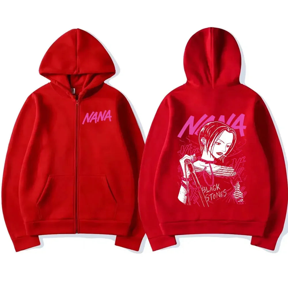 Anime Nana Osaki Zip Up Hoodie