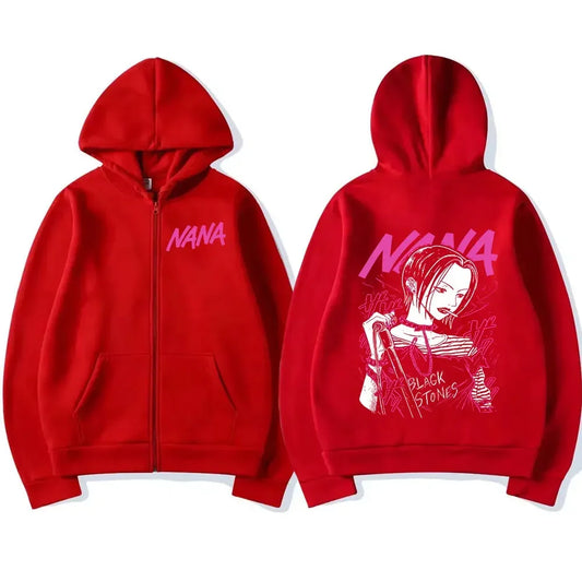 Anime Nana Osaki Zip Up Hoodie