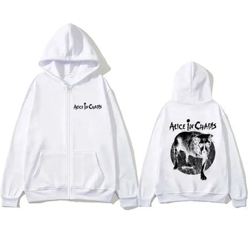 Rock Band Alice in Chains Zipper Hoodie Music