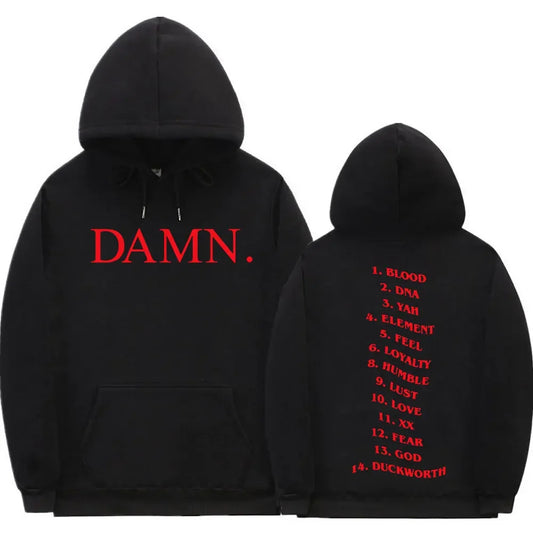 Damn Kendrick Lamar Hoodie rapper music