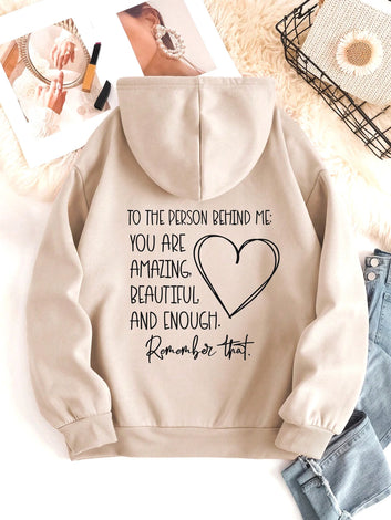YOU ARE AMAZING BEAUTIFUL AND ENOUGH Hoodie