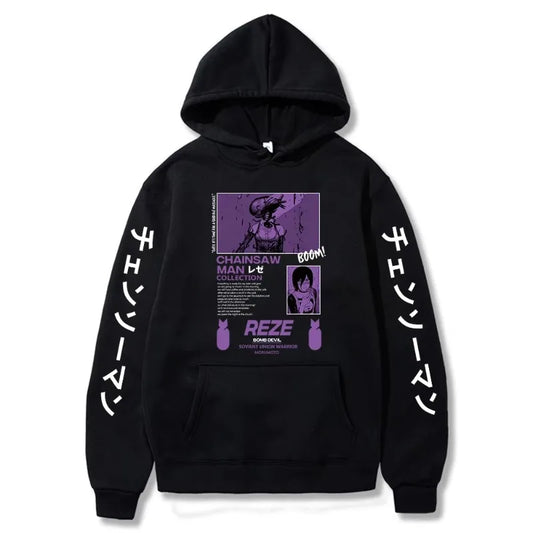 Anime Chainsaw Man Reze Hoodie