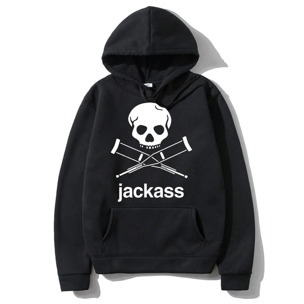 Jackass Logo hoodie funny movie show