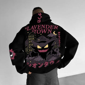 Pokémon Haunter Hoodie Anime Cartoon