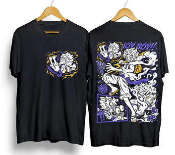 Anime Tshirt One Piece Luffy Gear 5