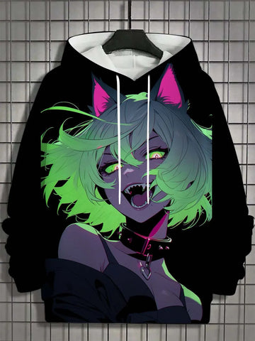 Cartoon Sexy Bad Girl  hoodie