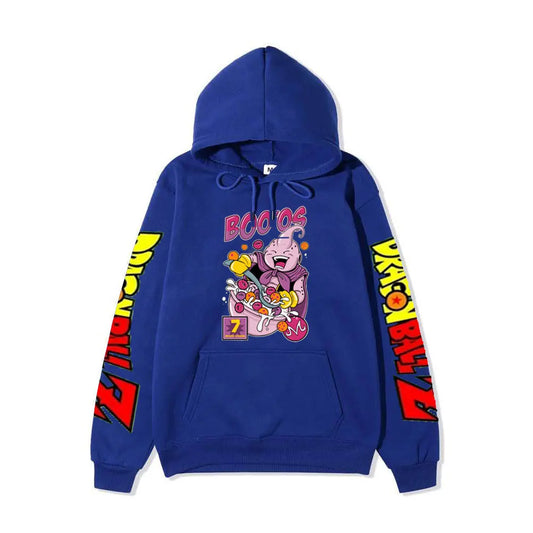 Anime Dragon Ball Funny Boo O's Cereal Hoodie