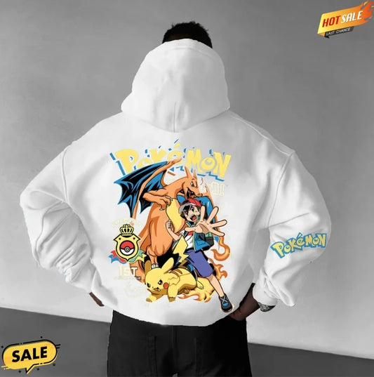 Pokemon hoodie Anine Cartoon