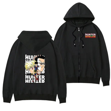 Hunter X Hunter Anime Hoodie Multiple Designs Zip Up
