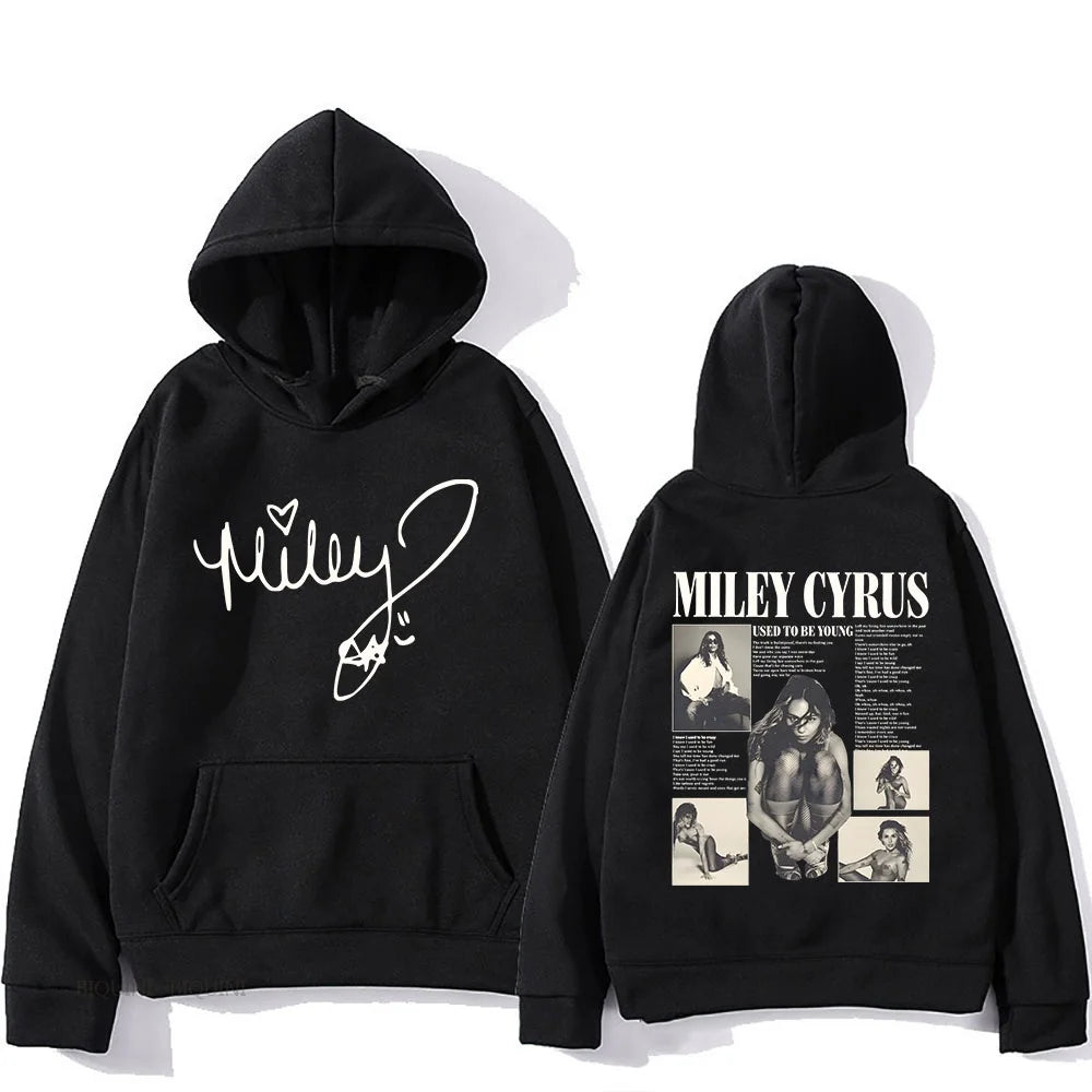 Singer Miley Cyrus Hoodie Music